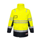 Portwest Huski FR Hi-Vis Fire Jacket K8000 reflective tape detail