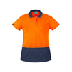 Syzmik Women's Hi Vis Basic Short Sleeve Polo ZH731