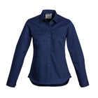 Syzmik long sleeve tradie shirt rear view