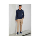 Biz Collection Men's Action Long Sleeve Polo Shirt P206ML