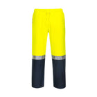 Portwest Huski Farmers Hi-Vis Pants K8101 knee reinforcement detail
