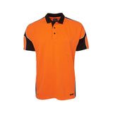 JB's Wear HI VIS Short sleeve Arm Panel Polo