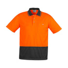 Syzmik hi-vis polo side view