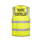 Portwest Traffic Controller zip vest zip detail