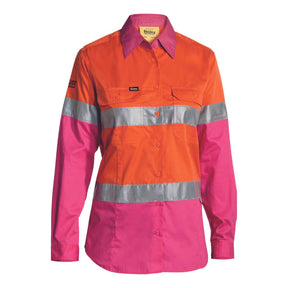 Hi Vis Cool Drill Shirt Front