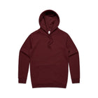 ascolour Men's Stencil Hood in burgundy