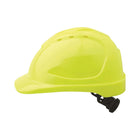 ProChoice V9 hard hat ratchet harness detail