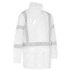 Bisley X Taped Shell Rain Jacket BJ6968XT white