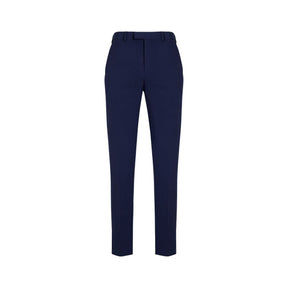Men's Siena Slim Fit Flat Front Pant 70716 back view navy