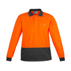 Syzmik hi-vis polo rear view