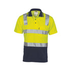 DNC Hi Vis Yellow Polo with Reflective Tape