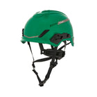 MSA V-Gard H1 Fas-Trac® III Safety Helmet Trivent in green