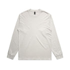ascolour Men's Heavy Faded L/S Tee grey front