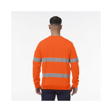 KingGee Reflective Crew Neck Fleece K55059