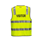 Portwest Visitor zip vest zip detail