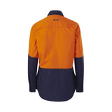 KingGee Women's Workcool Vented Spliced Shirt Long Sleeve K44226