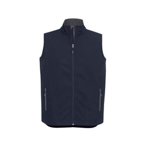 Biz Corporates Geneva men's vest zippered pocket detail