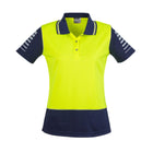 Syzmik hi-vis polo rear view