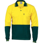 DNC HiVis Cool-Breeze Polo Shirt Yellow Green