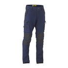 Bisley FLX & MOVE™ Stretch Utility Zip Cargo Pants front view navy