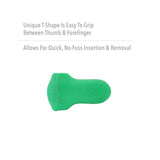 Howard Leight Source 500 Contoured T-Shape Polyurethane Foam Uncorded Earplugs (Box of 500)