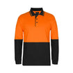 JB's Hi Vis Long Sleeve Cotton Polo 6CPHL