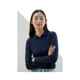 Biz Collection Women's Action Long Sleeve Polo P206LL