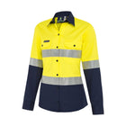 Yellow Hi-Vis Button-Up Shirt