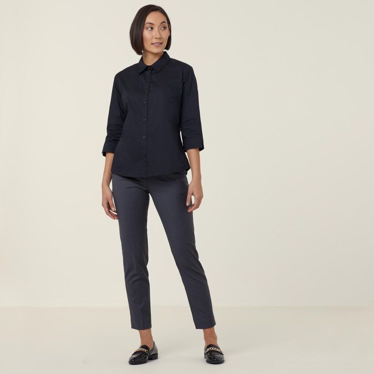 NNT Women's Avignon Stretch 3/4 Sleeve Shirt CATUKY