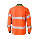 Bisley Taped Hi Vis Polyester Mesh Polo BK6219T