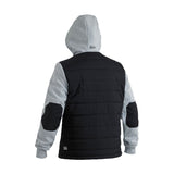 Bisley Flx & Move™ Contrast Puffer Fleece Hooded Jacket BJ6944