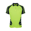 JB's Wear Hi Vis Short Sleeve Spider Polo 6HSP