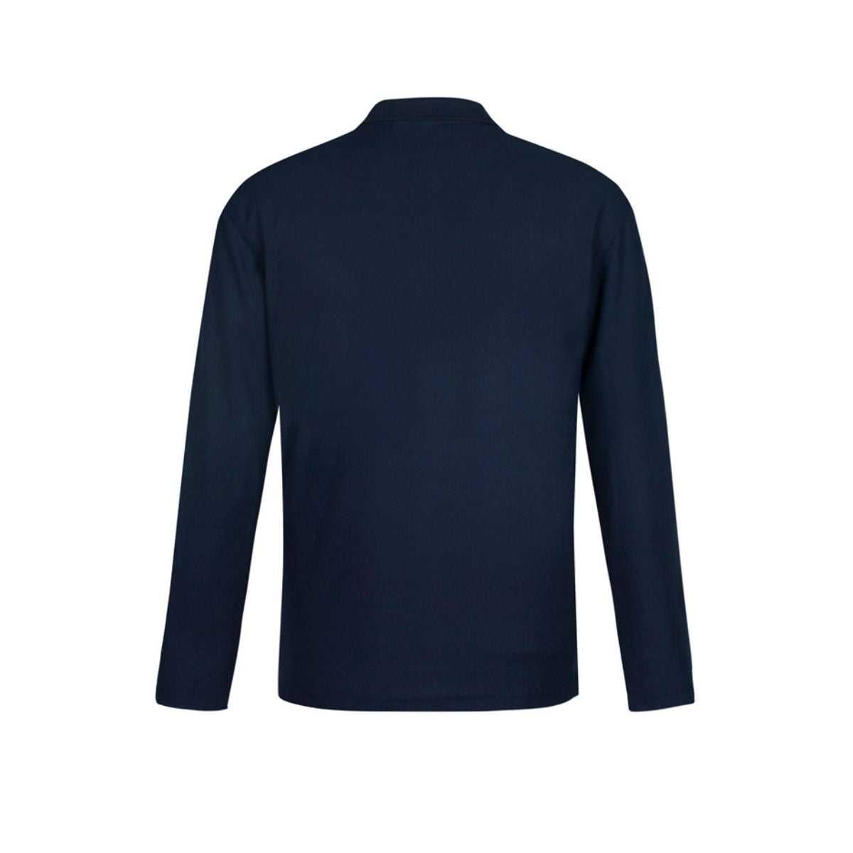 Biz Corporates Men's Crew Long Sleeve Polo Shirt P400ML