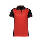 Biz Collection women's Dart polo sleeve cuff detail
