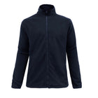 Women's Plain Fleece Jacket PF631 navy front