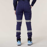Hard Yakka Women's Raptor Cuff Pant With Segmented Tape Y08411