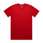 ascolour Men's Classic Tee 5026 front view in red