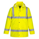 Portwest Hi-Vis Traffic Jacket S460 yellow front view