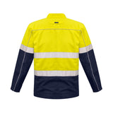 Syzmik Men's Hi Vis Cotton Drill Jacket ZJ590