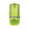 JB's Hi Vis Zip Drop Tail H Pattern (Day and Night) Safety Vest 6DNDV (Each)