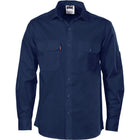 DNC Cool-Breeze Work Shirt Navy