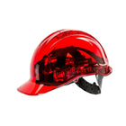 Red Ratchet Hard Hat