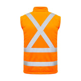 *** Syzmik Unisex Hi Vis X Back 2 In 1 Softshell Jacket ZJ680