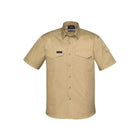 Syzmik cooling short sleeve shirt fabric close-up