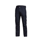 KingGee Tradies Canvas Cargo Work Pant front view navy