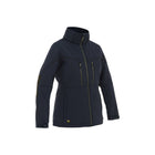 Bisley Women's Hooded Soft Shell Jacket in Navy Front View
