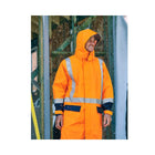 Hi Vis Long Rain Coat front view