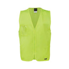 JB's zip safety vest 6HVSZ reflective tape detail