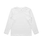 ascolour Youth Staple L/S Tee white