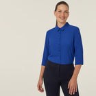 NNT Women's Georgie Pleat Back Shirt Blue